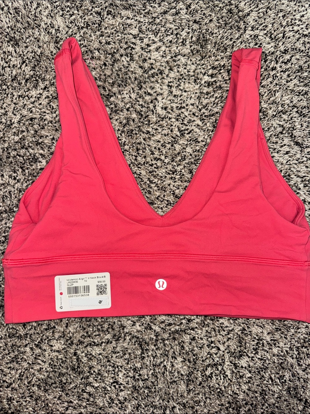 lululemon athletica v-neck bra A/B